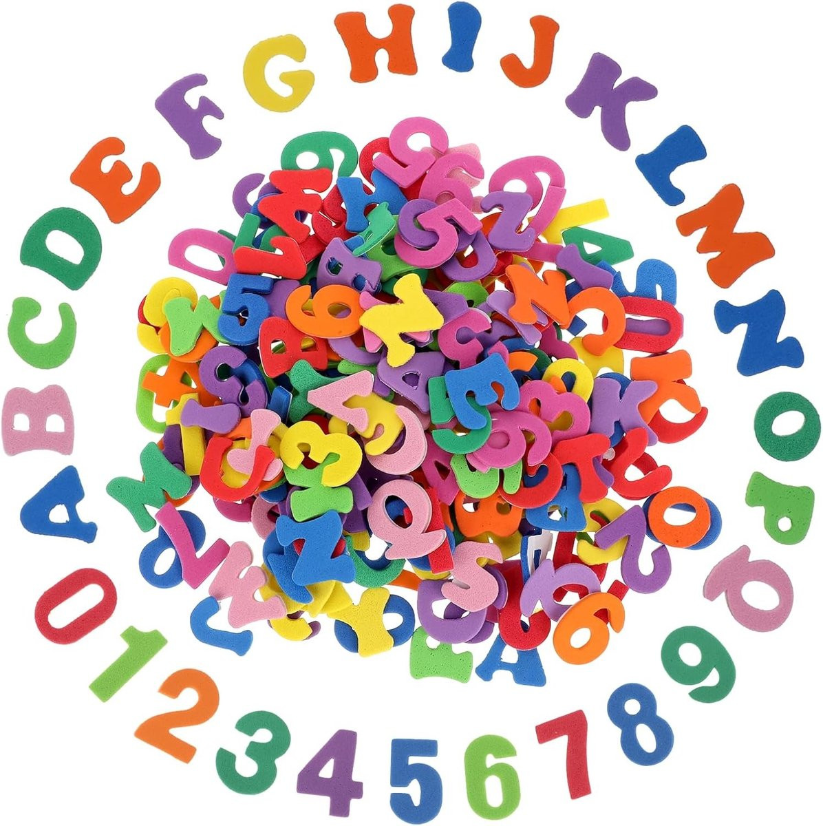 260 stuks zelfklevende A-Z alfabet stickers in diverse kleuren voor scrapbooking en decoratie