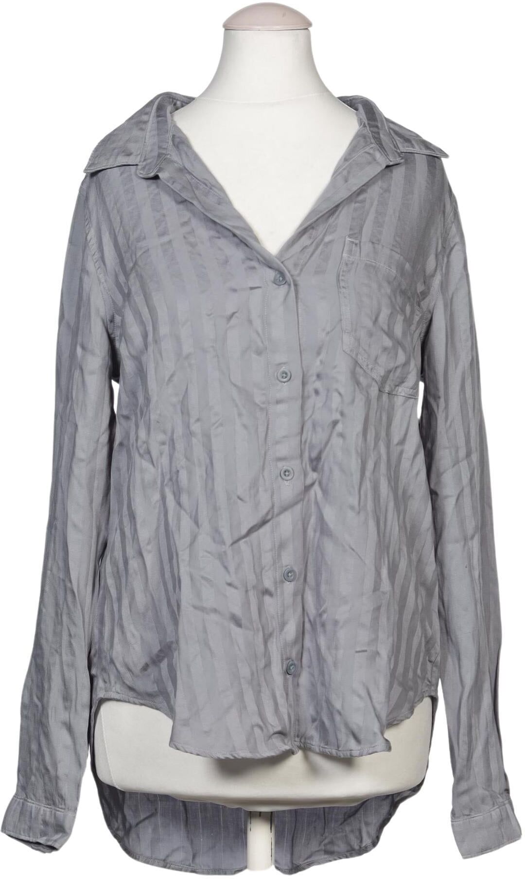 Anthropologie Damen Bluse, Grau, Gr. XS, Lyocell - Second Hand