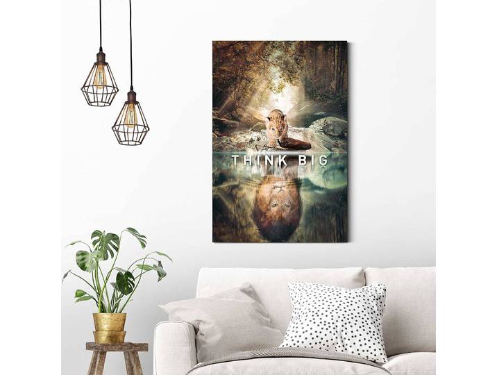Wandbild Glaube an dich! 60 x 90 x 2cm