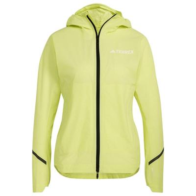adidas Terrex - Women's Terrex Xperior Light Rain Jacket - Regenjacke Gr XS gelb