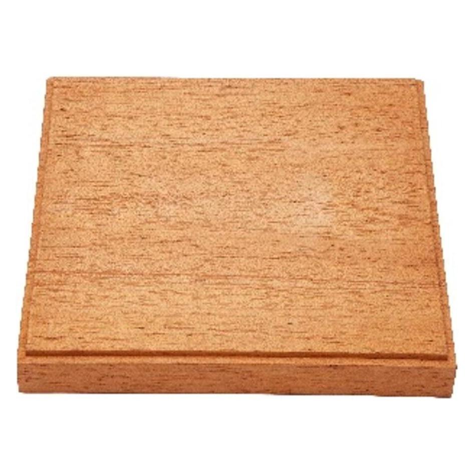 Mr.Hobby Mr Hobby -Gunze Wooden Base 15cm Square (DB-007)