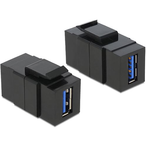 DeLOCK Keystone USB3.0 A Buchse > USB3.0 A Buchse