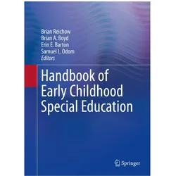 Handbook of Early Childhood Special Edu, Fachbücher von Brian Reichow, Brian Boyd, Samuel Odom, Erin Barton