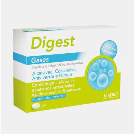 ELADIET DIGEST GASES 60 COMPRIMIDOS