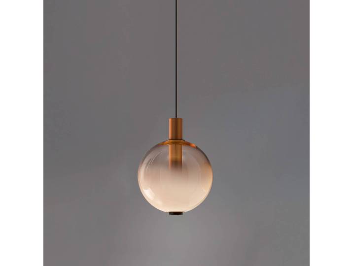 OLEV Glas Hängelampe Beam Stick Nuance, dimmbar, violett / pink / rose, für Wohn- / Esszimmer, Glas, Design, Pendelleuchte