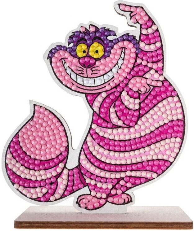 CRYSTAL ART Kit figurine à diamanter Le Chat de Cheshire