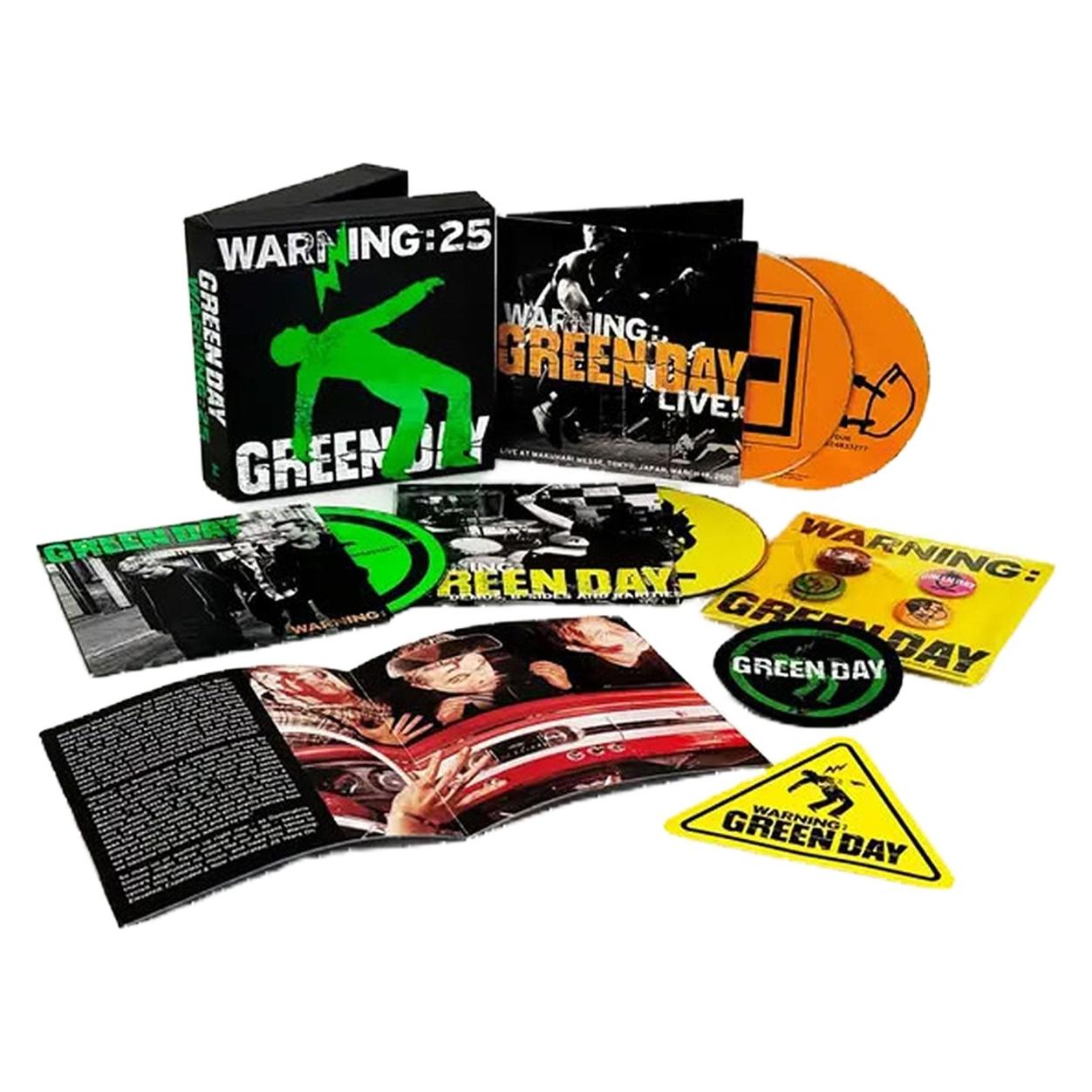 Warner Bros. WARNING (W/BOOK) (BONUS TRACKS) (BUTT) (DLX) (LTD) (Green Day) (64672471)