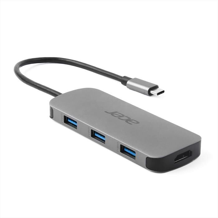 Acer Dongle 7 In 1 Type C-silver