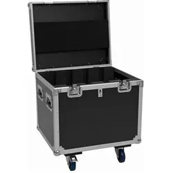 Roadinger Flightcase 4x Pixel Matrix Panel 5x5 RGB/WW mit Rollen, Audio Racks + Cases, Schwarz