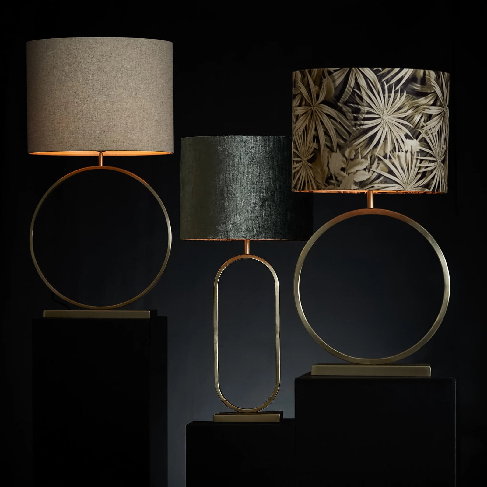 Light en Living Lampvoet Jamiri Modern Goud/Messing Metaal E27 Rond