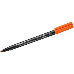 STAEDTLER Folienstift Lumocolor M permanent orange Packung mit 10 Stück