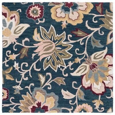 SAFAVIEH Handmade Blossom Katerinka Wool Rug
