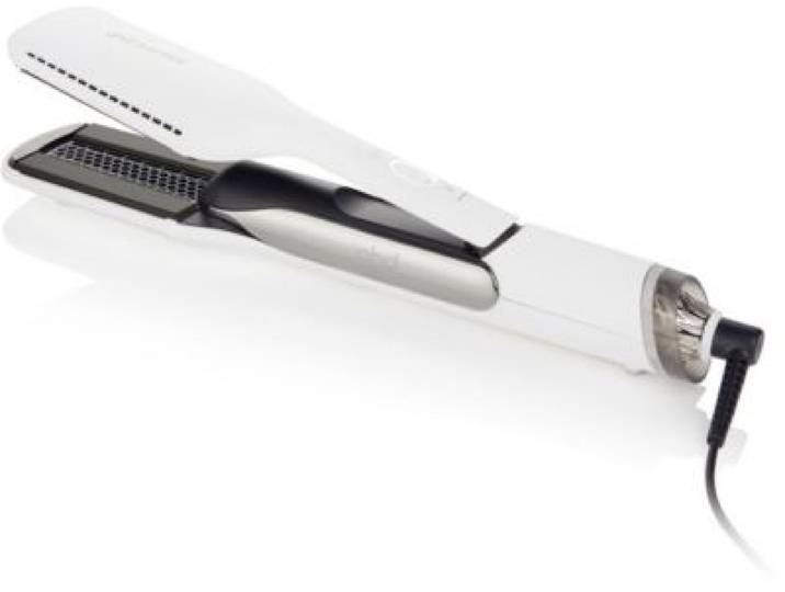 Ghd - Lisseur Séchant 2-En-1 Duet Style Blanc : Sèche Et Lisse Simultanément Sans Dommage Thermique