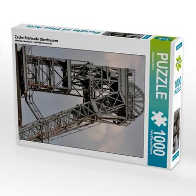 CALVENDO Puzzle Zeche Sterkrade Oberhausen | 1000 Teile Lege-Größe 64x48cm Foto-Puzzle für glückliche Stunden