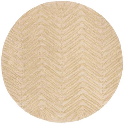 Martha Stewart by SAFAVIEH Chevron Leaves Wool/ Viscose Rug
