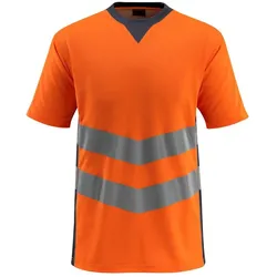 Mascot, Zubehör Elektroinstallation, T-Shirt Sandwell EN20471 orange/schwarzblau Gr. L