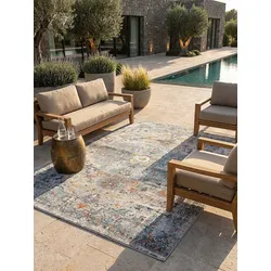 Outdoor-Teppich Wetterfest Mehrfarbig 140x200 cm - LIMMAT   Kadima