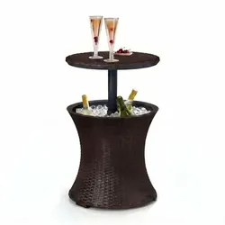 Keter Cool bar Kühltisch Braun Kunststoff 30L 230902
