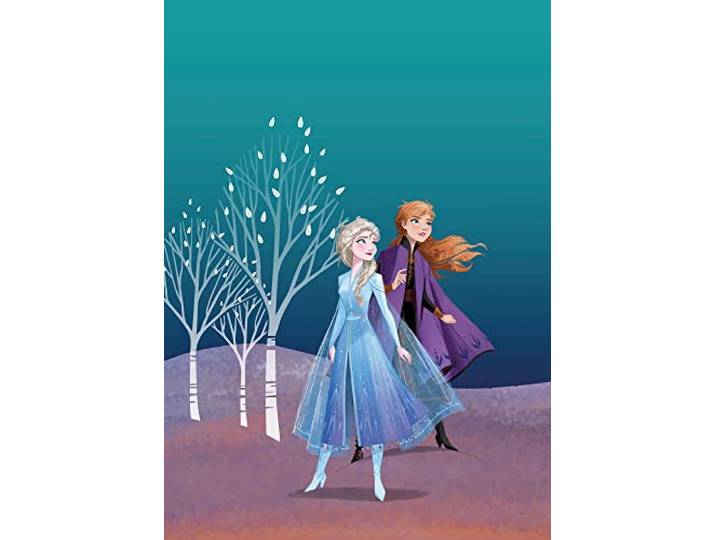 Komar Frozen Sisters – Taille : 50 x 70 cm Tableau mural\, poster (sans cadre) Disney