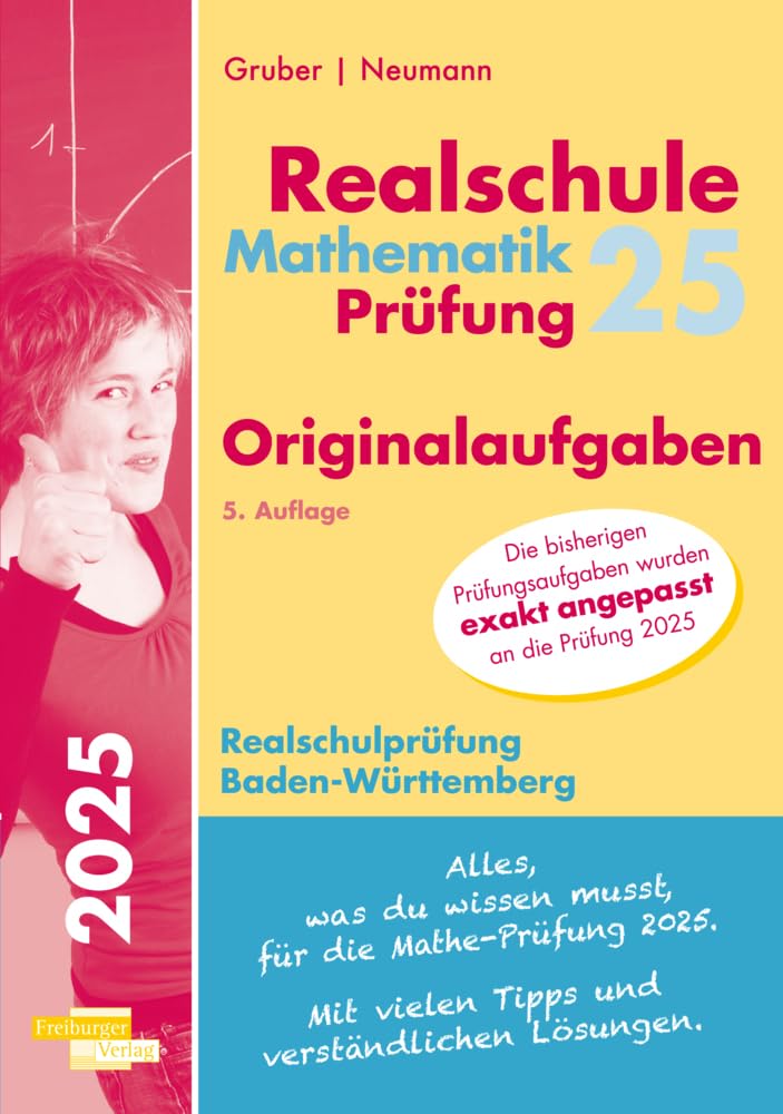 Helmut Gruber - Mathematik-Prüfung 2025 Originalaufgaben Realschule Baden-Württemberg - Preis vom 09.10.2026 07:28:09 h