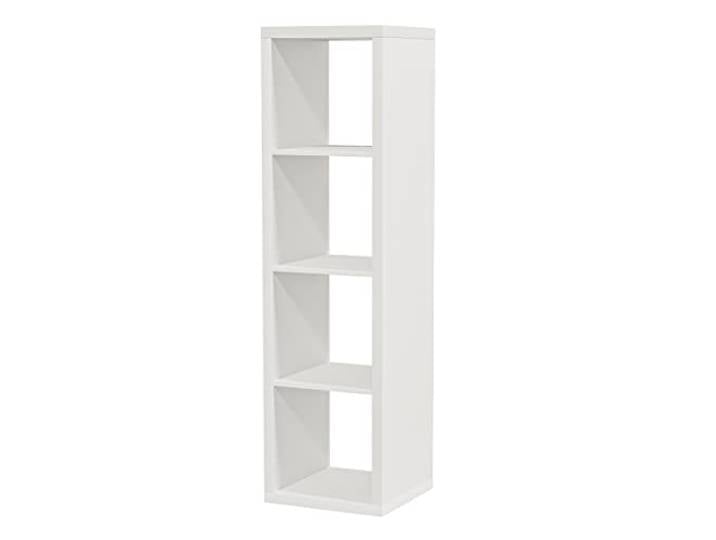 IKEA Kallax Étagère Murale\, séparateur de pièce\, Blanche\, 42 x 147 cm