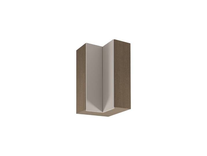 ROYAL24_MARKT Eckhängeschrank - Sorento Küchen Eckhängeschrank 60 cm – Dunkle Eiche / Beige (Packung, 1-St., Serie Sorento – G60N2) Platzsparend – Stilvoll – Hochwertige Fronten – Langlebig