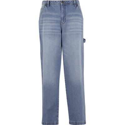 Bequeme Jeans DEF "DEF DEF Loose Fit Jeans", Herren, Gr. 30, Normalgrößen, blau (lightblau), 100% Baumwolle, unifarben, Jeans