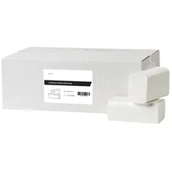 KEMMLIT Handtücher Multifold Zellstoff 2-lagig | 20,5 x 24 cm - 3000 Stück