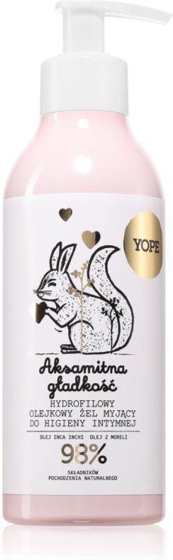 Yope Hydrophilic gel nettoyant doux pour les parties intimes 250 ml