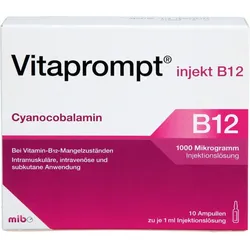 Vitaprompt Injekt B12 1000 Ug Injektionslösung 10 ML