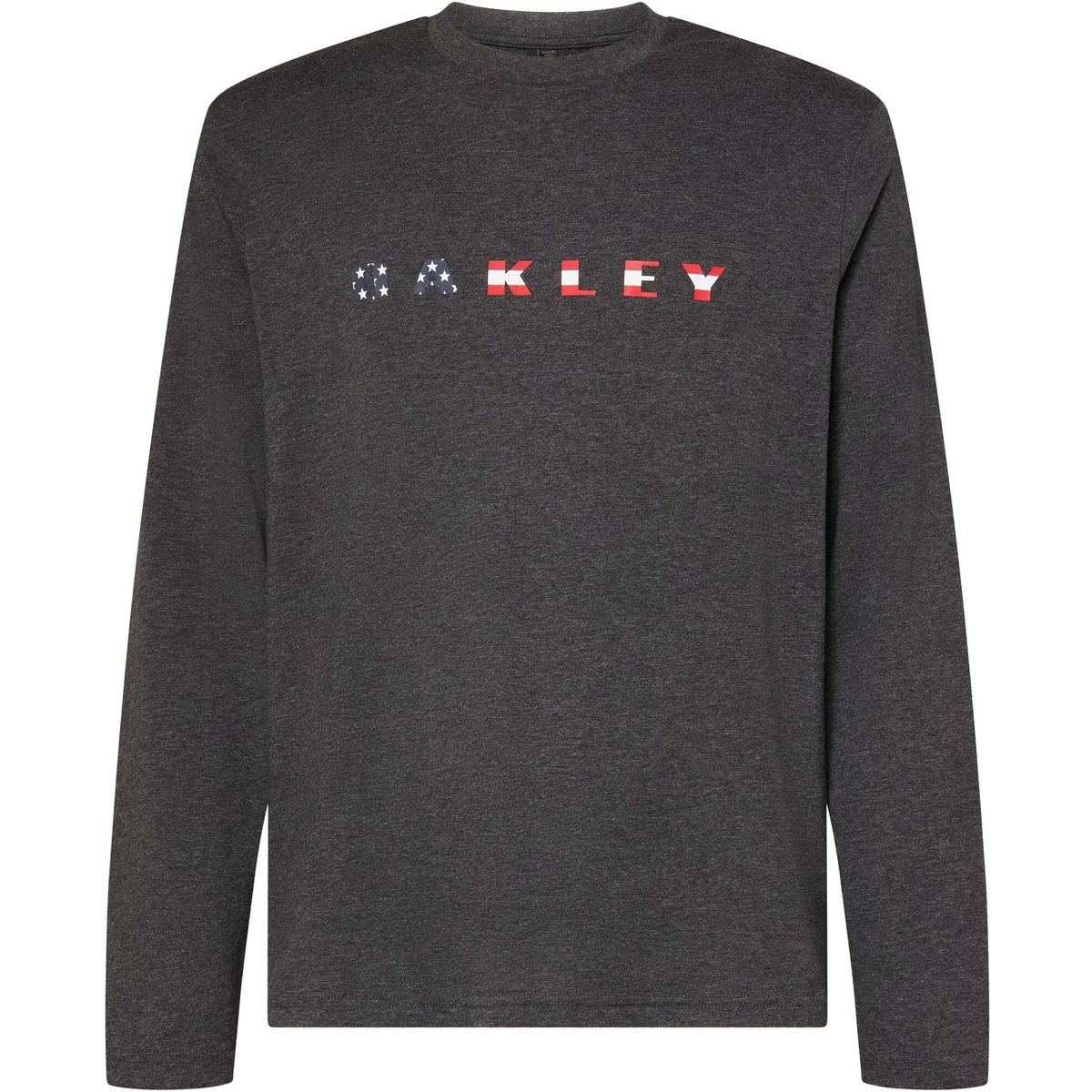 Oakley Bark LS T-shirt dark grey hthr (29A) S FOA407516-29A-S