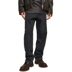 Jack & Jones Eddie Loose Jeans in Schwarz-W31-L32