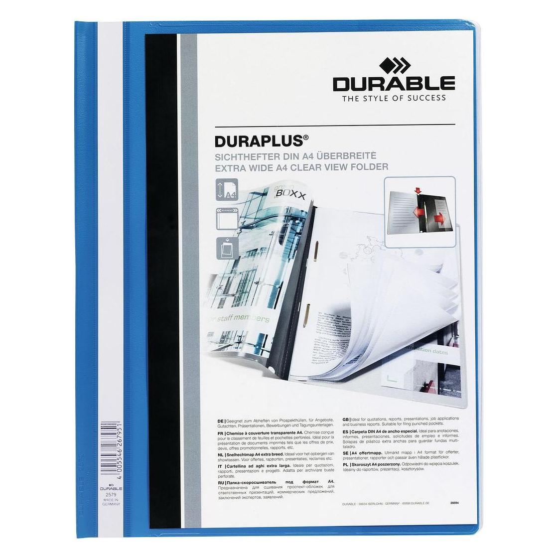 Durable PRÄSENTATIONSHEFTER DURAPLUS 25 ST 257906 (A4, 25x) (257906)