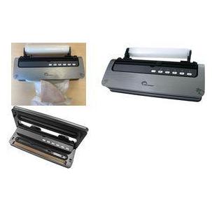 Little Balance Vakuumiergerät Easy Saver Roll,silber/schwarz leistungsstarke 150 Watt für Vakuumierung in Sekunden (LB 8769)