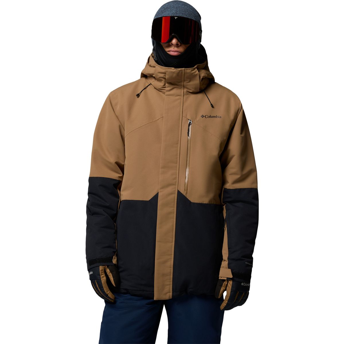 Columbia Men’s Last Tracks III Waterproof Ski Jacket delta, black (257) L 217482-2174821-257-L