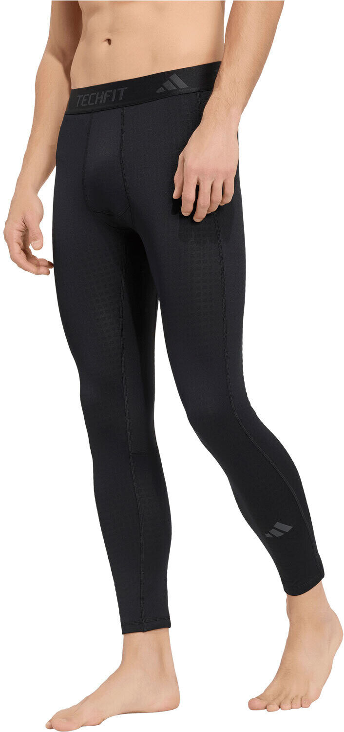 Adidas techfit climawarm mallas largas fitness hombre Negro (S)