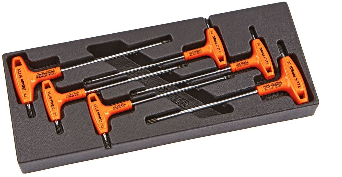 Beta T55 - Incrustation d'outils 6 pièces