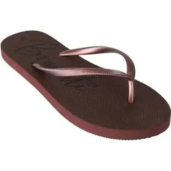 BRUNOTTI Damen Badeslipper Gaia, Größe 38 in Braun Braun