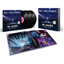 Ariola Local, Schallplatten, Limited 3LP: Roland Kaiser - 50 Jahre. Alle Hits.Live (Roland Kaiser)