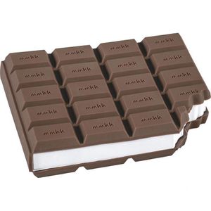 Brunnen Haftnotizen Fun Collection Schoko, weiß, 100 x 90mm, selbstklebend, 100 Blatt