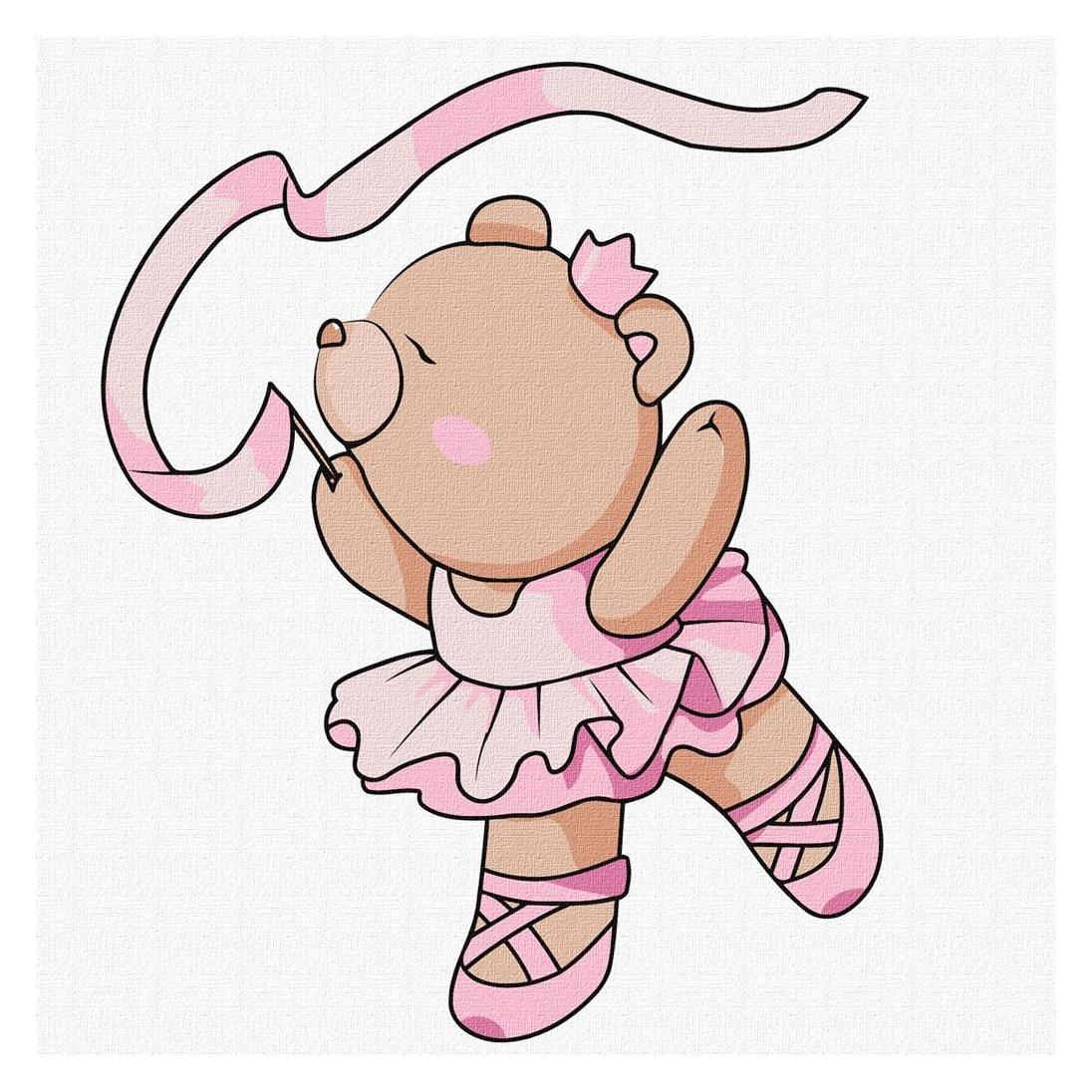 Ideyka Malen nach Zahlen - Balerina Kids (56585738)