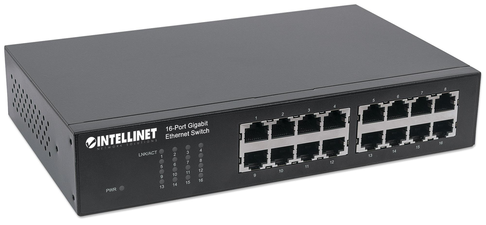 Intellinet 16-Port Gigabit Ethernet Switch
