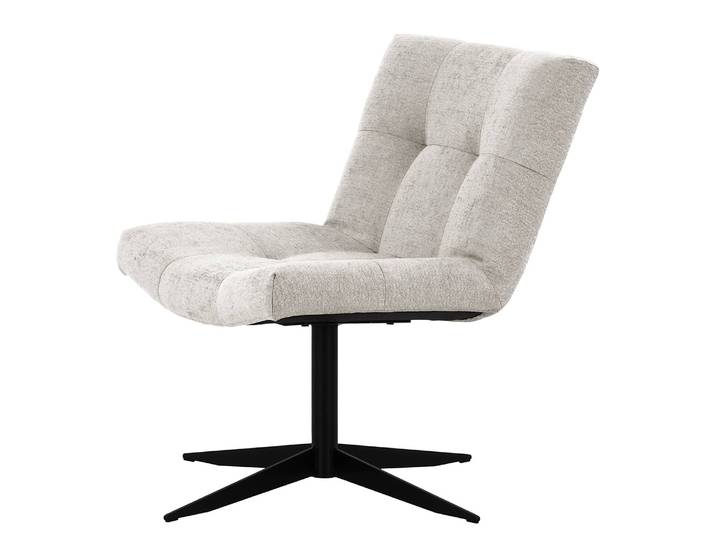 Sessel Mandes Beige Flachgewebe Tora 67 x 82 x 74cm