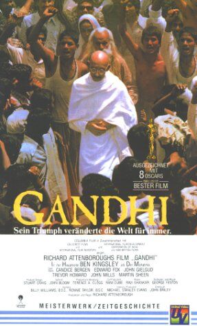 Richard Attenborough - Gandhi [VHS] - Preis vom 08.10.2026 07:26:42 h