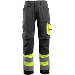 Mascot Warnschutzhose »Leeds« Größe 50 schwarz