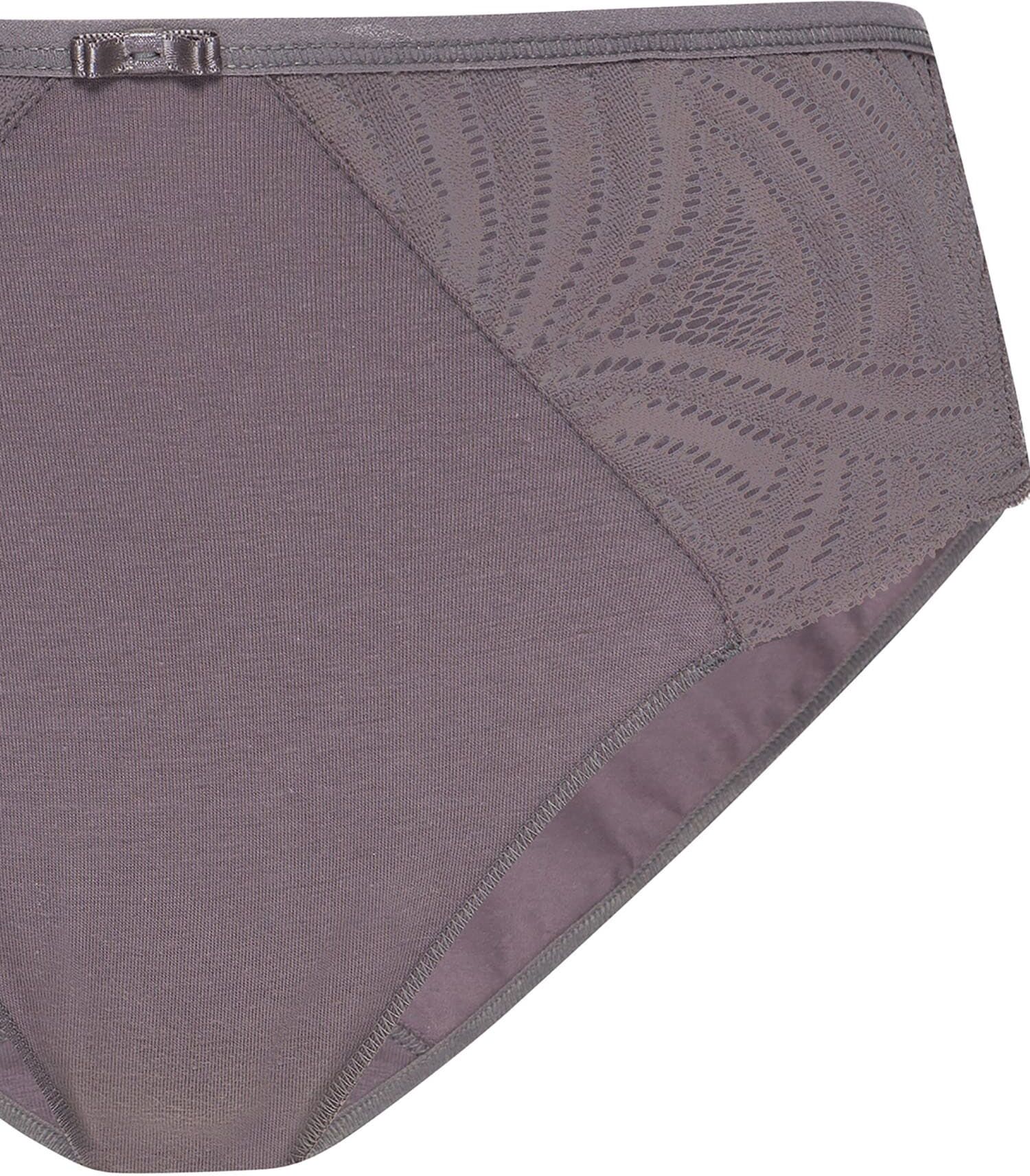 Slip SUSA "2er Pack Slip Nizza", Damen, Gr. 44, lila (frosty lavender), Obermaterial: 70% Baumwolle CO. 21% Polyamid PA. 9% Elasthan EL., Unterhosen Slip