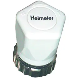 Heimeier Handregulierkappe 200100325  mit Rändelmutter, weiss, M30x1,5