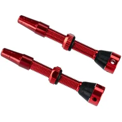 Brave Tubeless-Ventil 44 mm rot