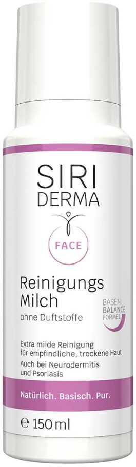 Siriderma Reinigungsmilch ohne Duftstoffe