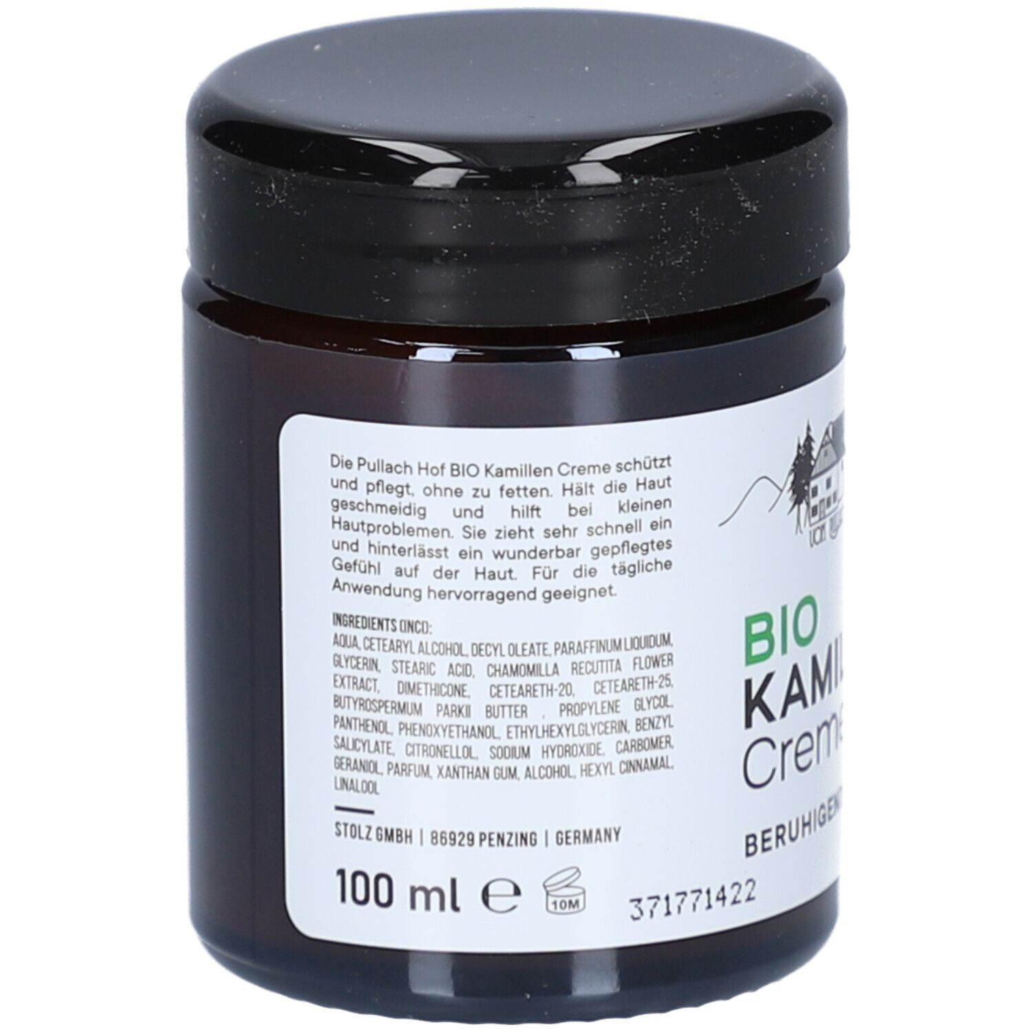 BIO Kamillen Creme Pullach Hof 100 ml